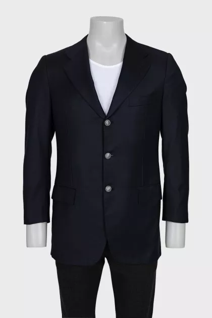 Men's straight-cut cashmere jackets