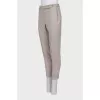 Tapered cashmere trousers