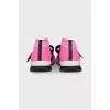 Pink Velcro Sneakers
