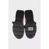 Pink Velcro Sneakers