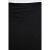 Straight black skirt