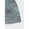 Striped Hat and Gloves Set