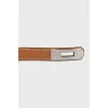 Kelly 18 leather belt