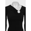 Bodysuit with silver decor