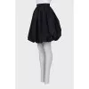 High-waisted fitted skirt