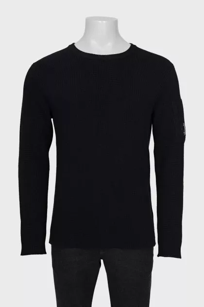 Men's straight-cut jumper