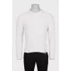 Men's jumper with a ripped effect