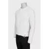 Men's jumper with a ripped effect
