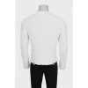 Men's jumper with a ripped effect