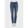 Blue skinny jeans