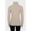 Thin turtleneck sweater