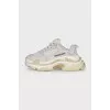 White Triple S sneakers