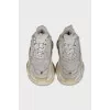 White Triple S sneakers