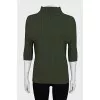 Green ribbed golf