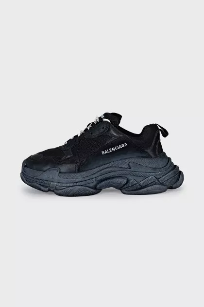Men's black Triple S sneakers