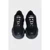 Men's black Triple S sneakers