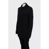 Black turtleneck sweater