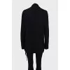 Black turtleneck sweater