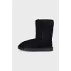 Black suede ugg boots