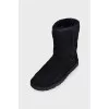 Black suede ugg boots