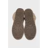 Beige suede ugg boots