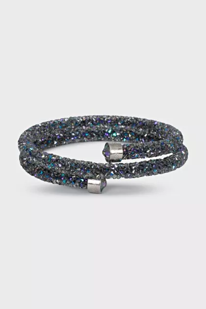 Multicolored bracelet with crystals