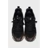 Run Away print sneakers