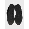 Run Away print sneakers