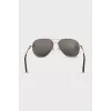 Mirrored aviator sunglasses