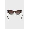Gradient cat eye sunglasses