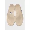 Men's blue suede loafers