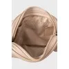 Beige belt bag