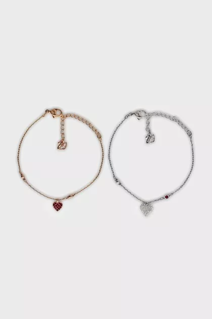 Two-tone bracelet set