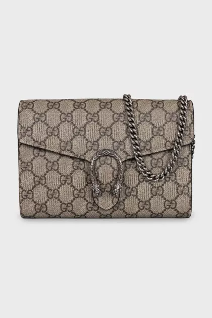 A Dionysus bag  in the signature print