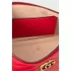 Quilted bag with gold logo