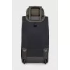 Black textile suitcase