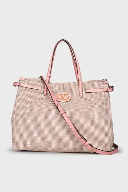 Antibes canvas tote