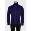 Men's purple sweatshirt