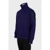 Men's purple sweatshirt
