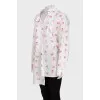 Long sleeve printed shirt
