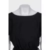 Fitted dress with decorative buttons