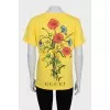 Yellow T-shirt with print