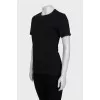 Straight T-shirt with logo