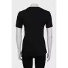 Straight T-shirt with logo