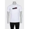 Men's white t-shirt with tag