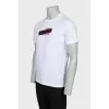 Men's white t-shirt with tag