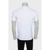 Men's white t-shirt with tag