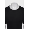 Short sleeve dress with back zipper