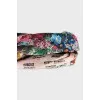Floral print headband