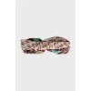 Floral print headband